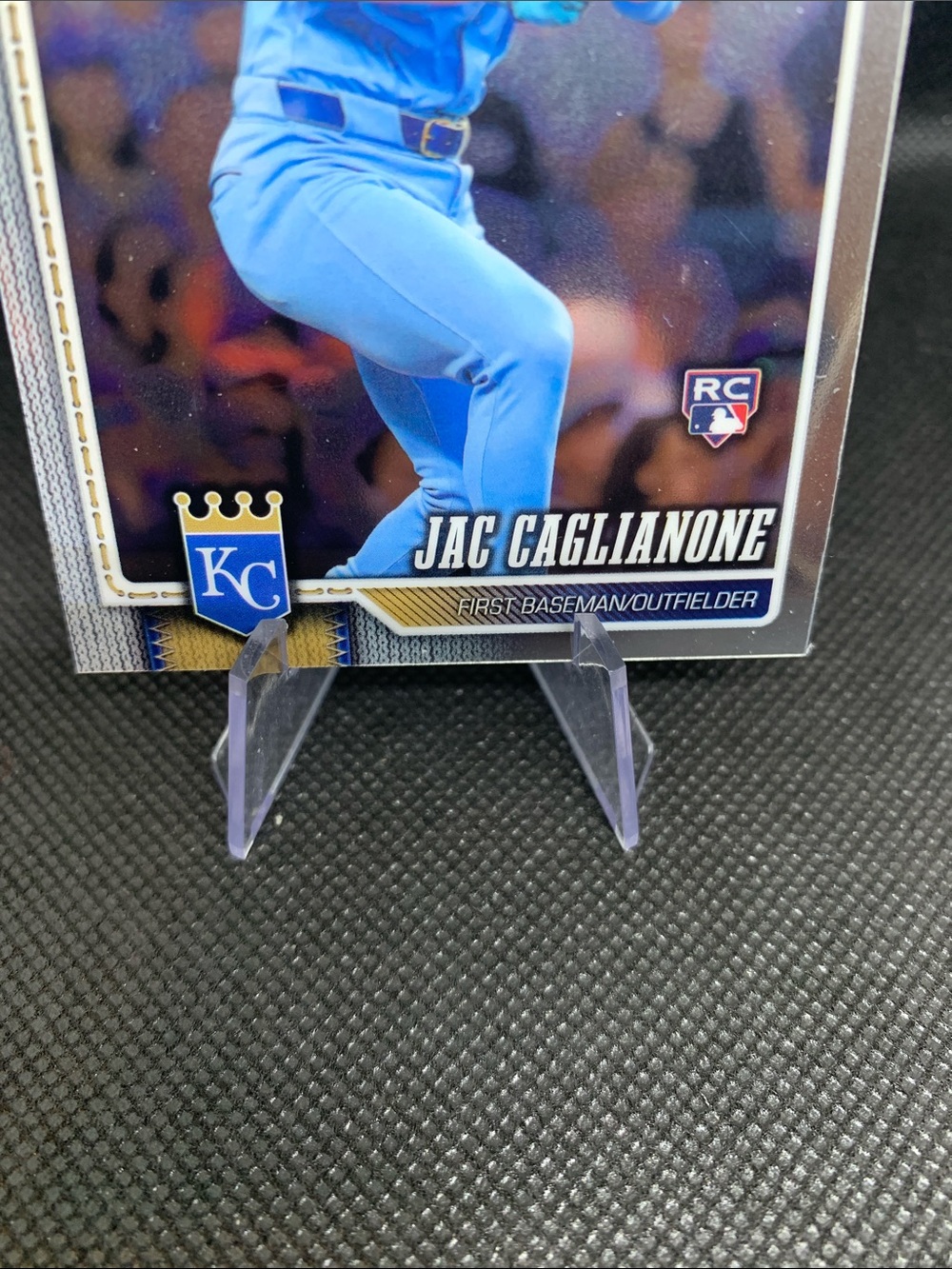KC Royals Jac Caglianone Topps Chrome Silver Rookie Card Pristine In Case - Picture 4 of 6